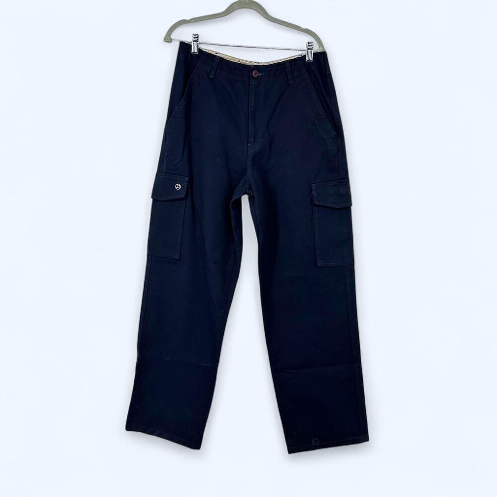 Freshjive Bora Jeans Vintage 90s Navy Blue Skate Chinos Pants Size 33
